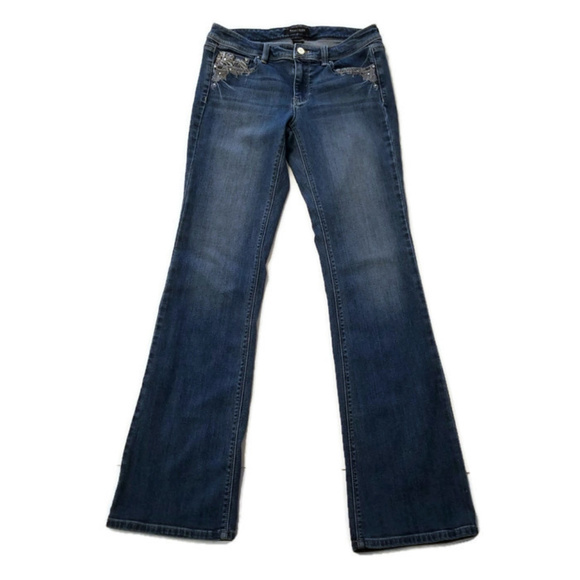 White House Black Market Blanc Women's Jeans - Picture 2 of 8